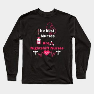 gifts for Nightshift Nurse 2021 Nursing  Nurse 2021 Long Sleeve T-Shirt
